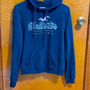 Hollister blue hoodie